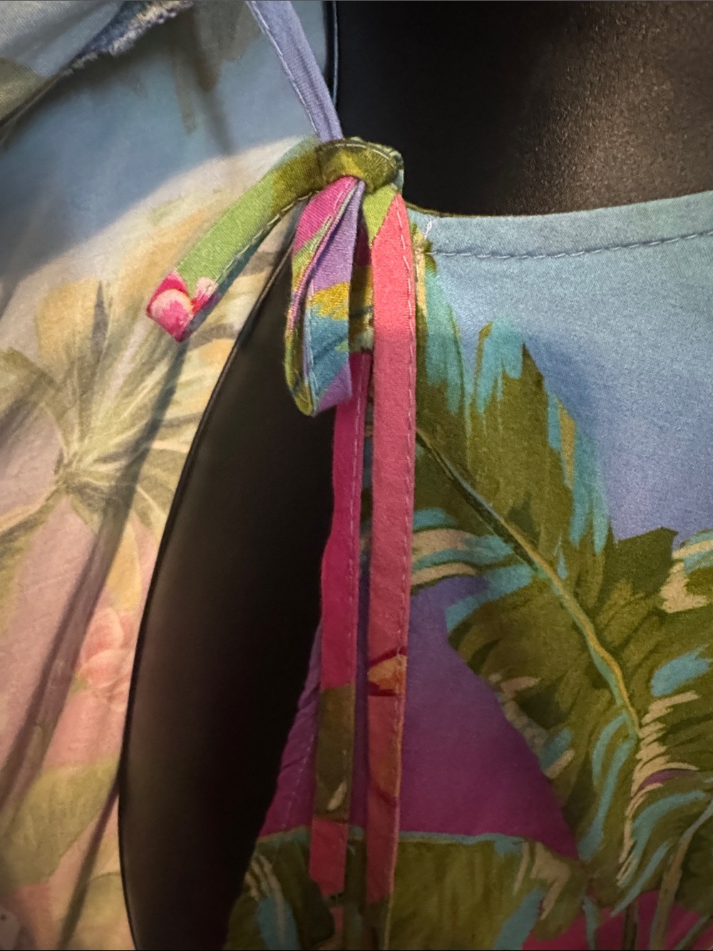 FARM Rio Tropical Wrap Sundress/Beach Cover-Up in Multi-Color - Picture 5 of 7